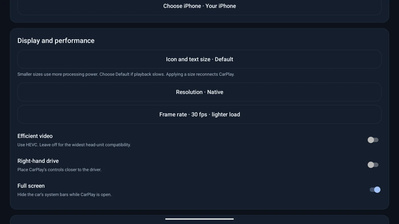 DiPlay 官方旧版显示设置,包含图标大小、分辨率和帧率选项